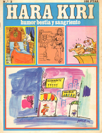 Hara Kiri 002 [Spanish] cover