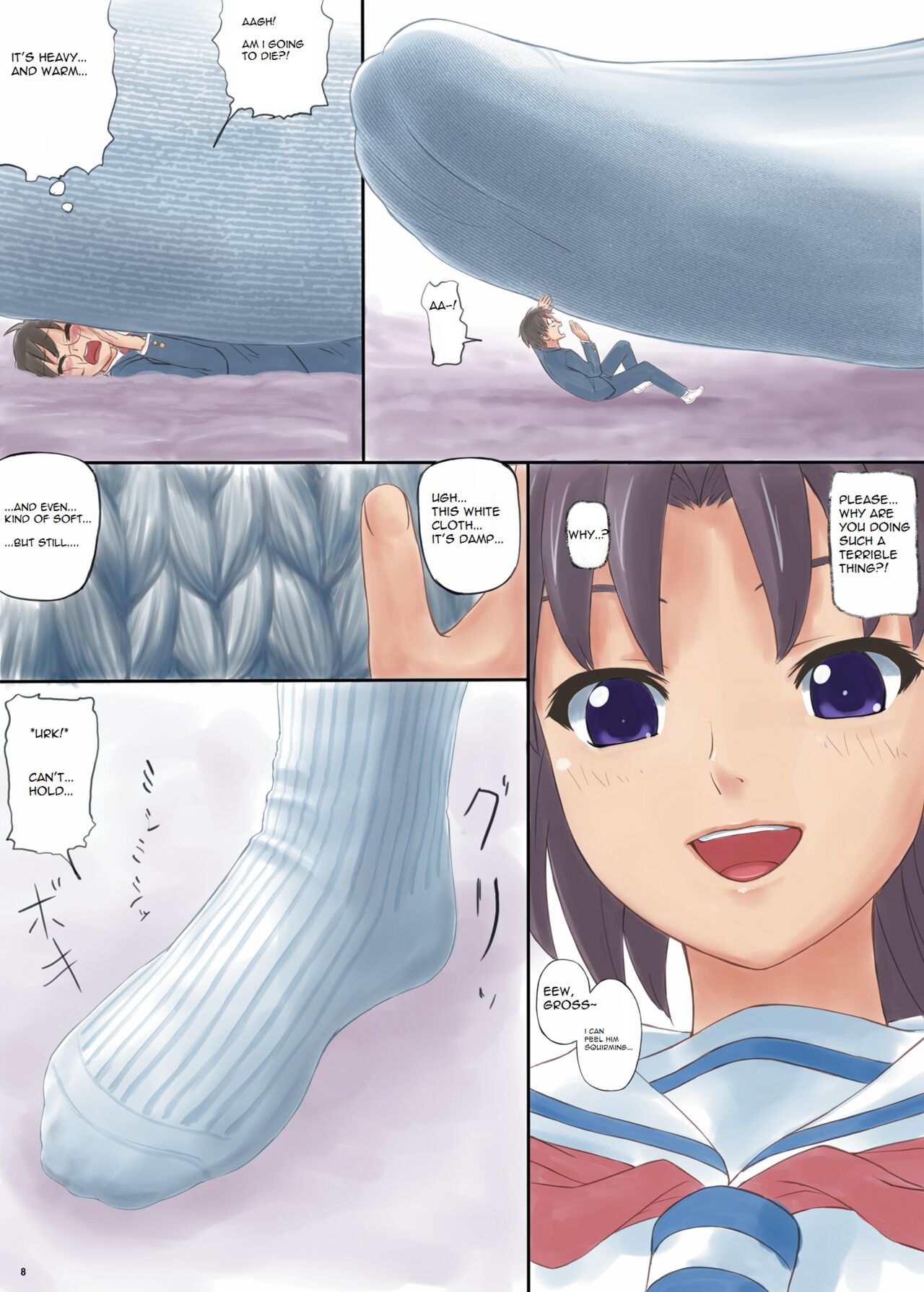 Ponyta Musume to Megane / Ponytail Girl and Glasses | page 5 full