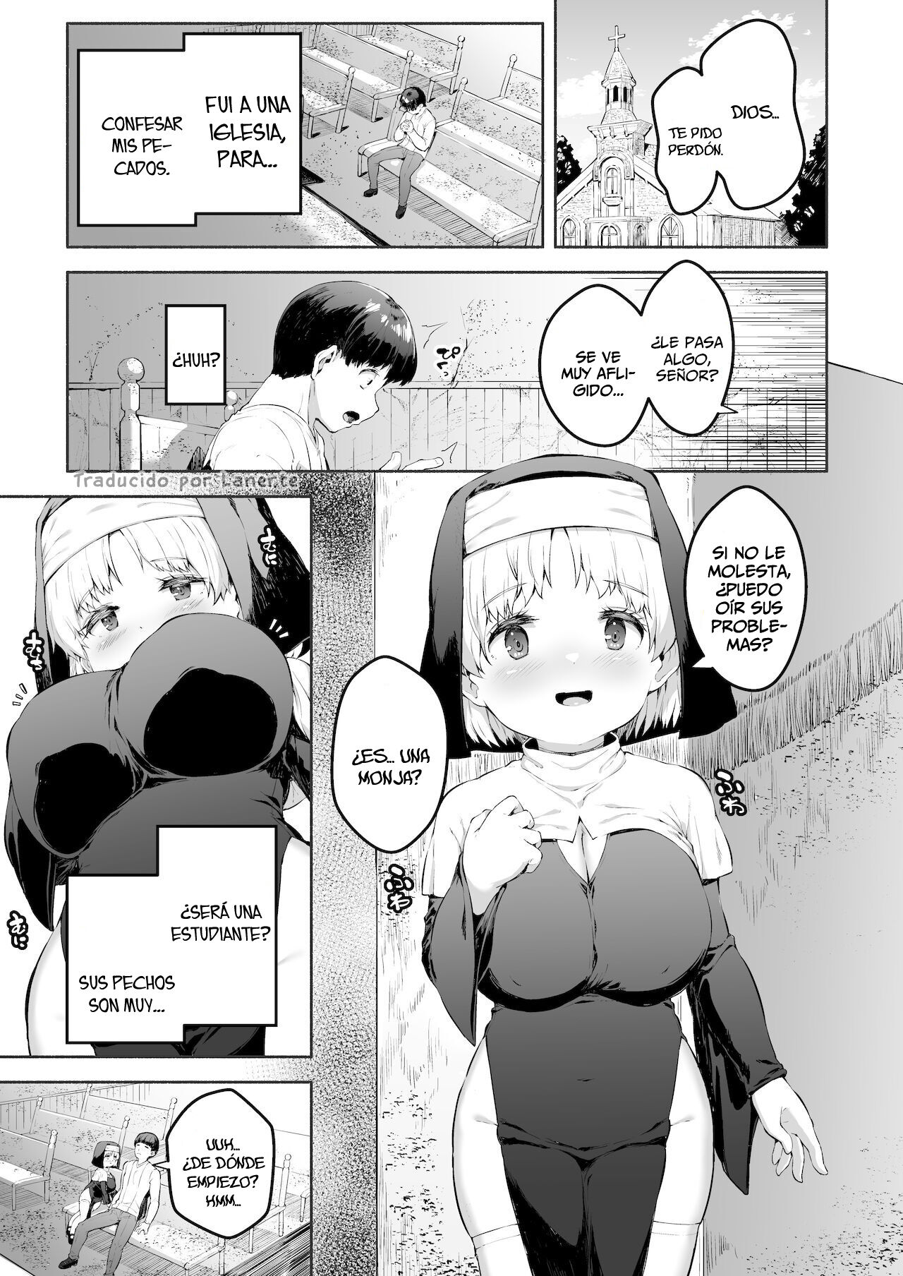 Ecchi na Zange o Sasete Kureru Keiken na Loli Kyonyuu Sister-chan page 2 full