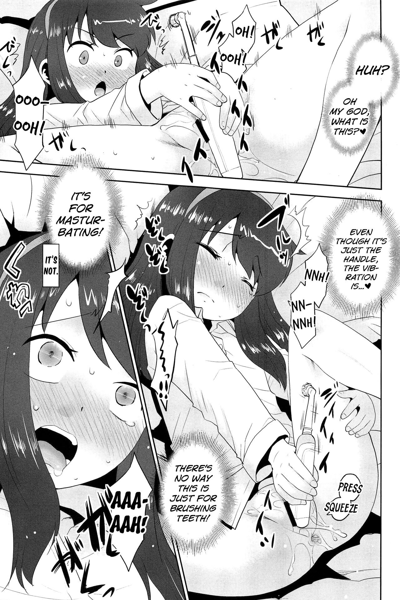 Watashi wa Haburashi wo Miru to Onani Sezu ni wa Irarenai kei Joshi desu | The girl who can't help wanting to masturbate when she sees a new toothbrush page 11 full