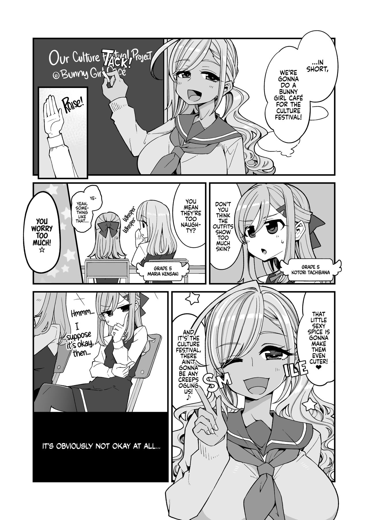 Machi Gakuen Shugeibu Gyaku Bunny Kissa | The Machi Academy Arts And Crafts Club’s Reverse Bunny Café page 4 full