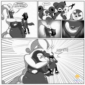 Team Wipe ( Artist TaiRedFox) (español) (vore) cover