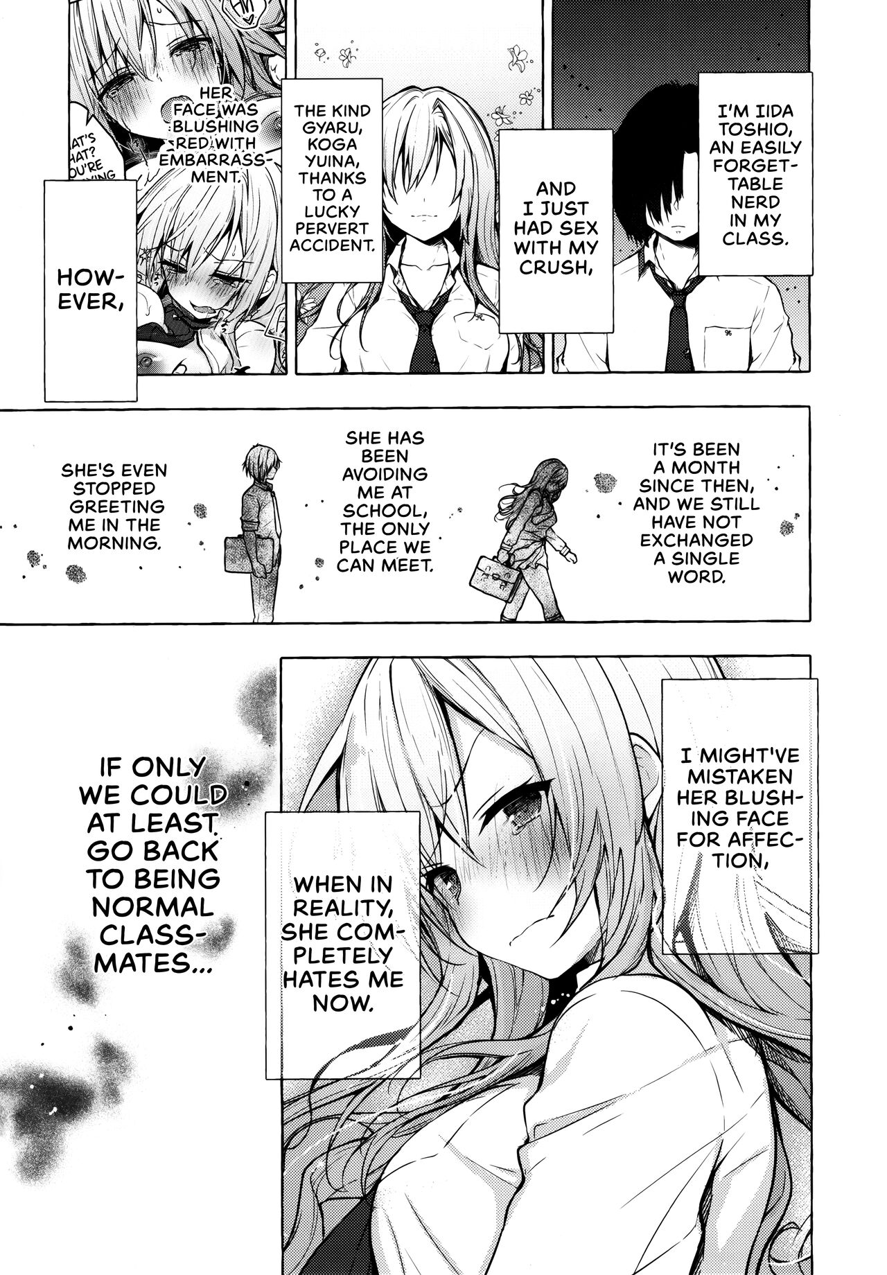 Gal Yuina-chan to Ecchi 2 -Kataomoi no Kanojo ga Boku ni Sekimen!?- | Having Sex with Yuina-chan, the Gyaru 2 -My Secret Crush is Blushing at Me!?- page 5 full
