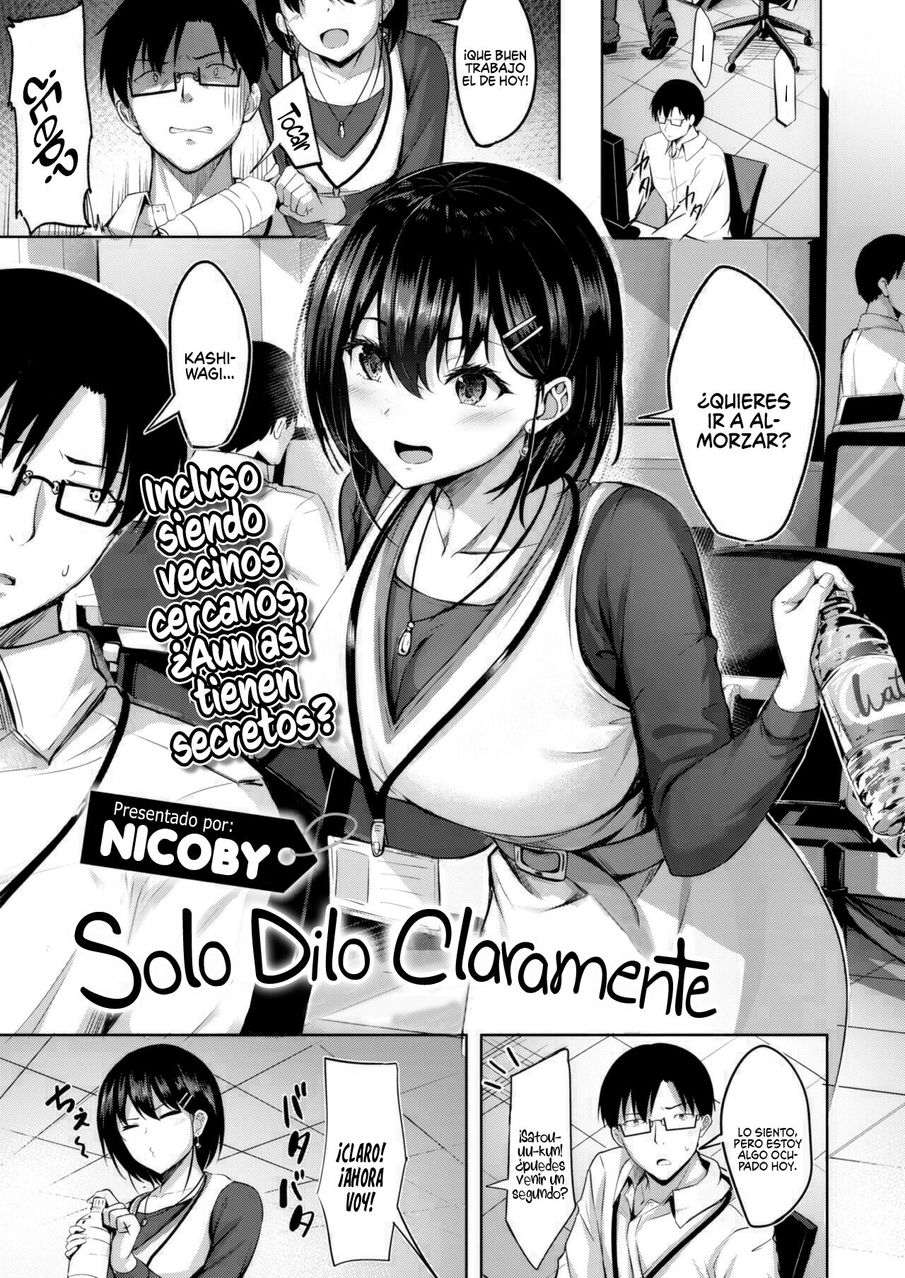 Chanto Itte yo - Say it clearky, specifically. page 1 full