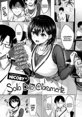 [Nicoby] Chanto Itte yo - Say it clearky, specifically. (COMIC Kairakuten BEAST 2022-02) [Spanish] [Digital] cover