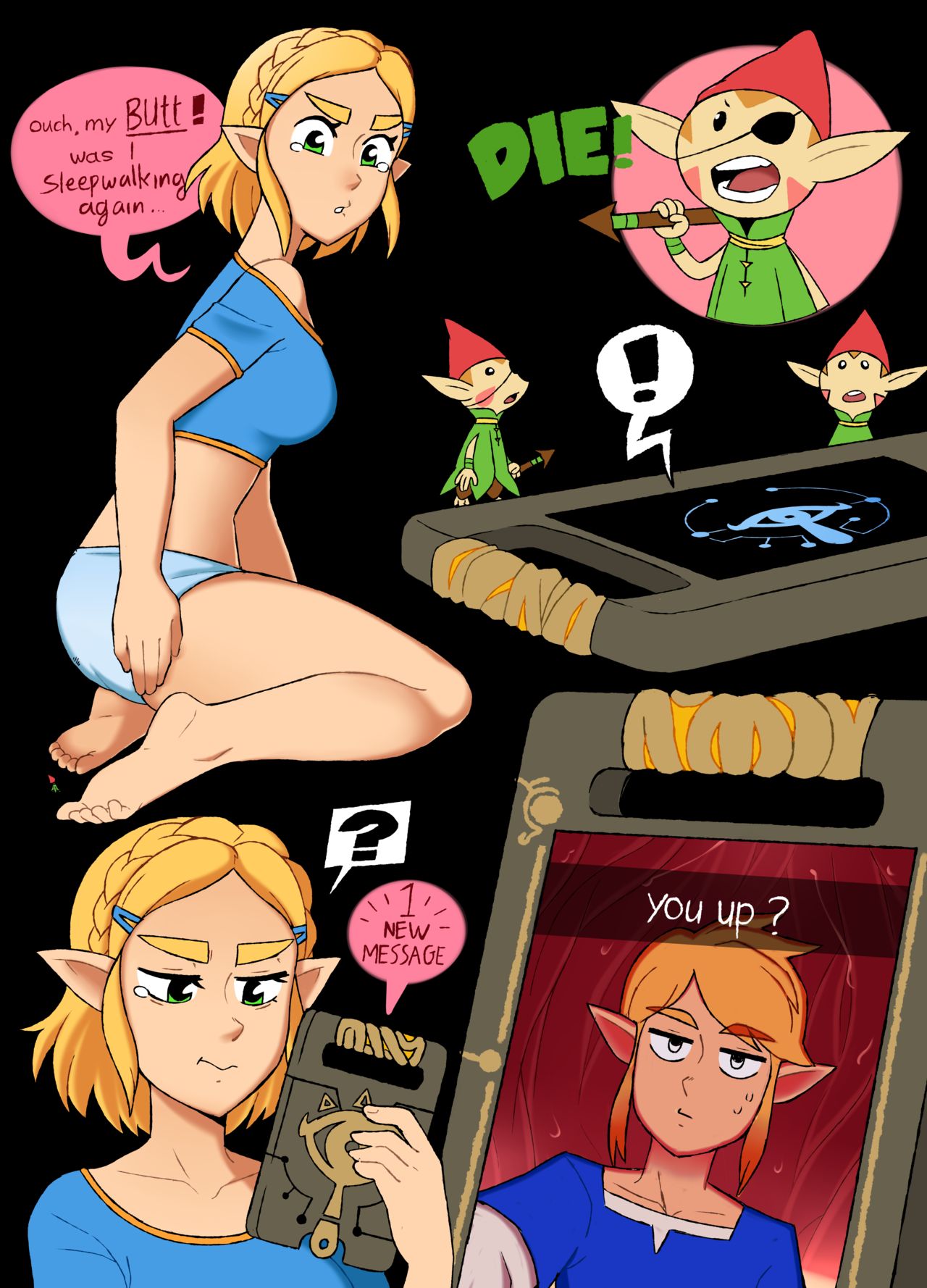 A Minor Side Quest - Giantess Zelda page 9 full