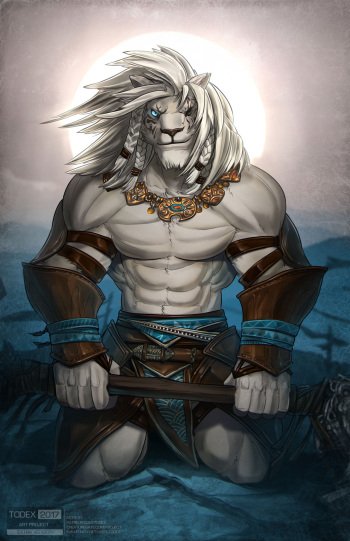 [Todex] Ajani Goldmane (Magic: The Gathering) cover
