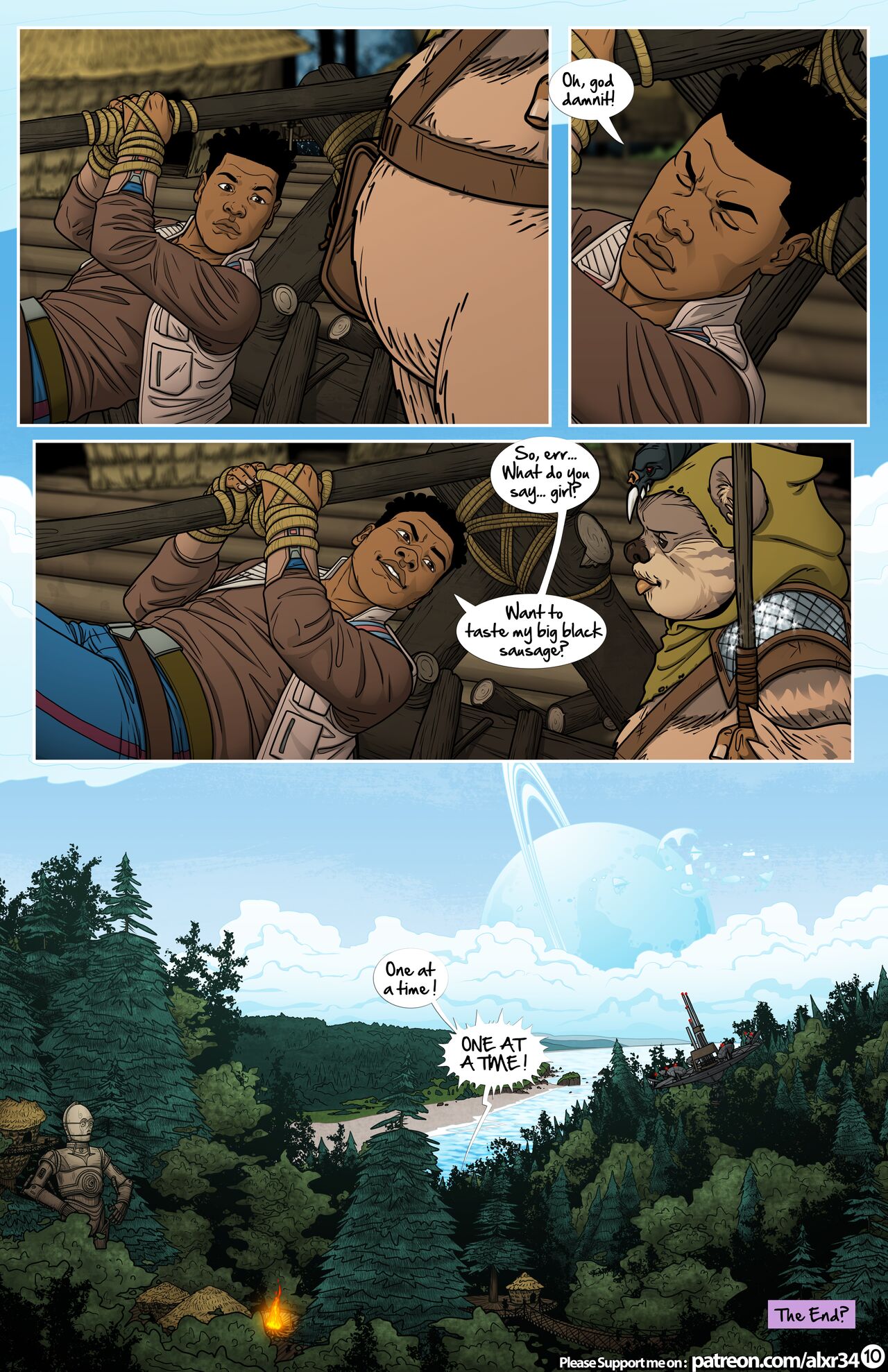 Star Wars: A Complete Guide to Ewok Sex: Jungle Love page 11 full