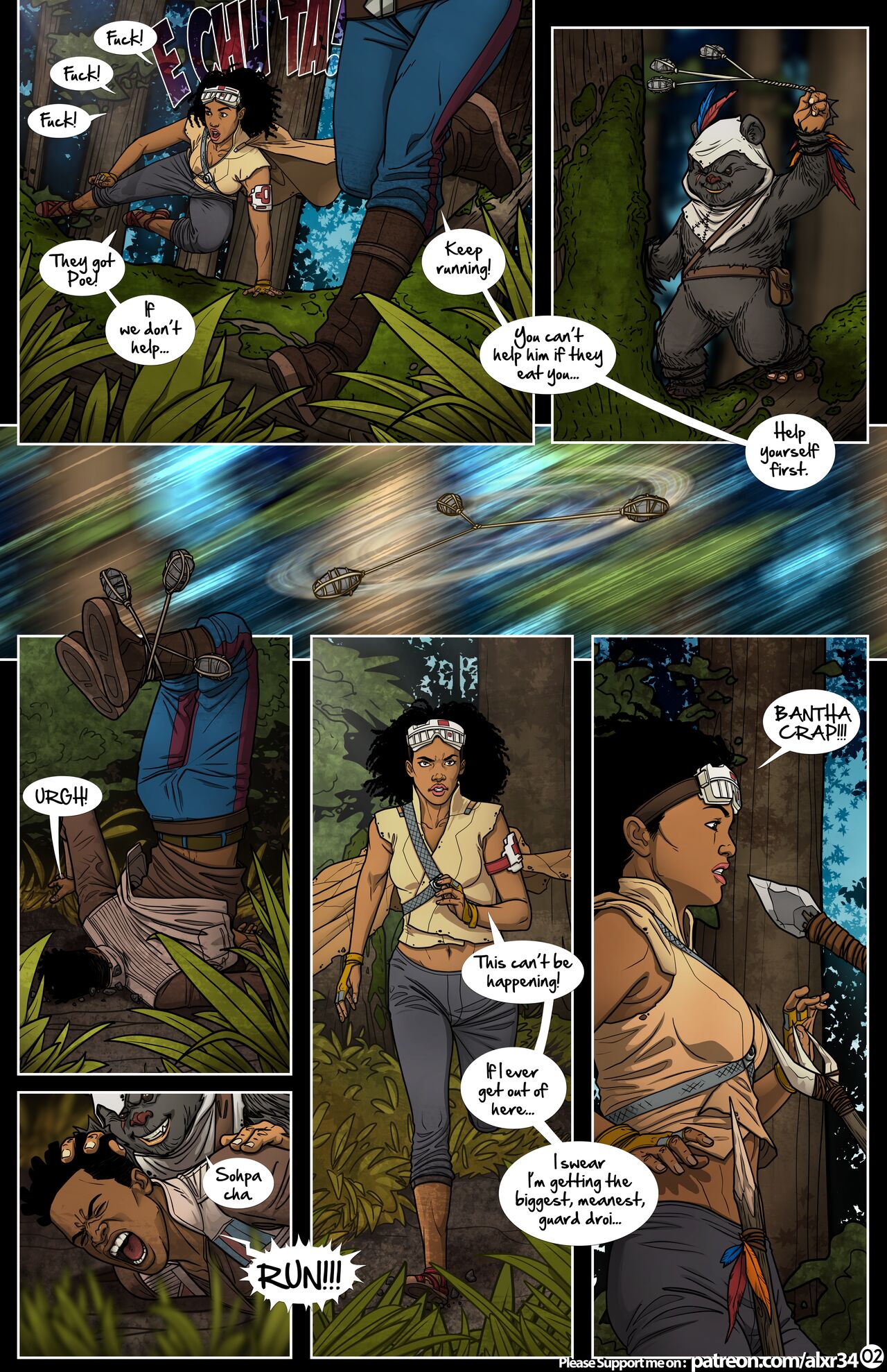 Star Wars: A Complete Guide to Ewok Sex: Jungle Love page 3 full
