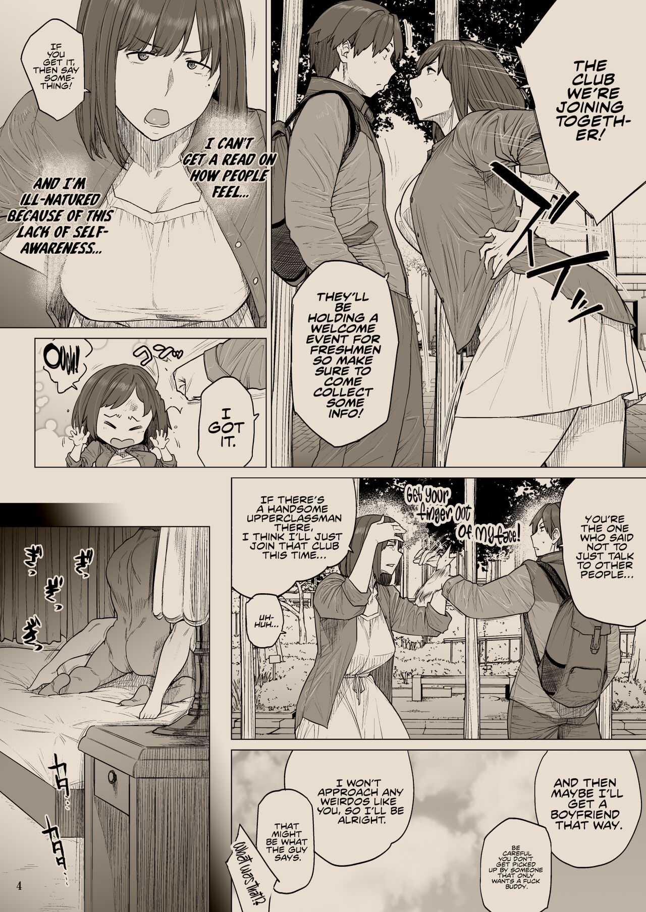 B.S.S.² - My Smart, Beautiful Childhood Friend That I Loved First Became an Assistant of an Upperclassman’s Club and He Did Whatever He Pleased to Her   =White Symphony= page 3 full