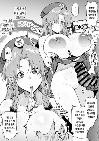 [Ahemaru] Zoku Saimin Joushiki Kaihen Hong Meiling (Touhou Project) [korean] cover