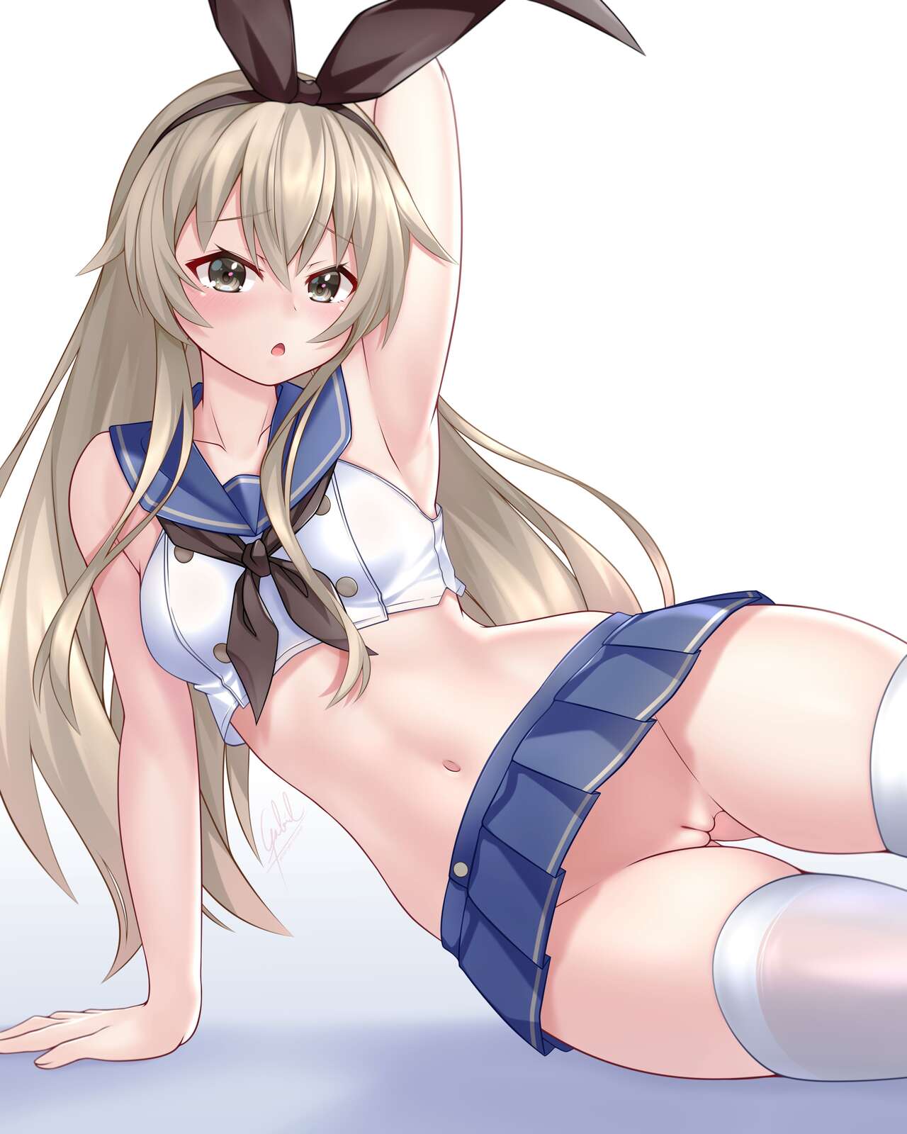 Shimakaze KC/Iris Heart Neptunia/ Sakamata Chloe/Lumine Genshin page 3 full
