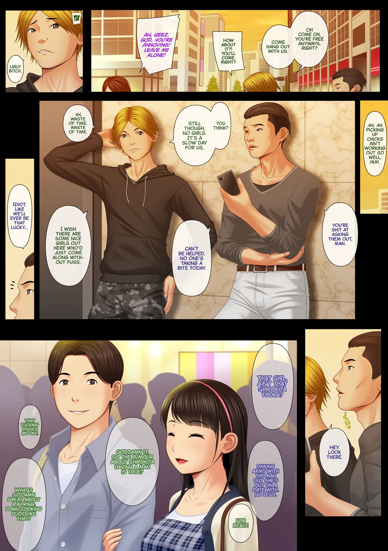 Kaikan ≠ Kareshi ~Kuchioshii Konna Yatsura ni Ikasarechau Nante~ | Pleasure ≠ Boyfriend ~I Can't Believe Guys As Annoying As These Are Making Me Cum~ page 2 full