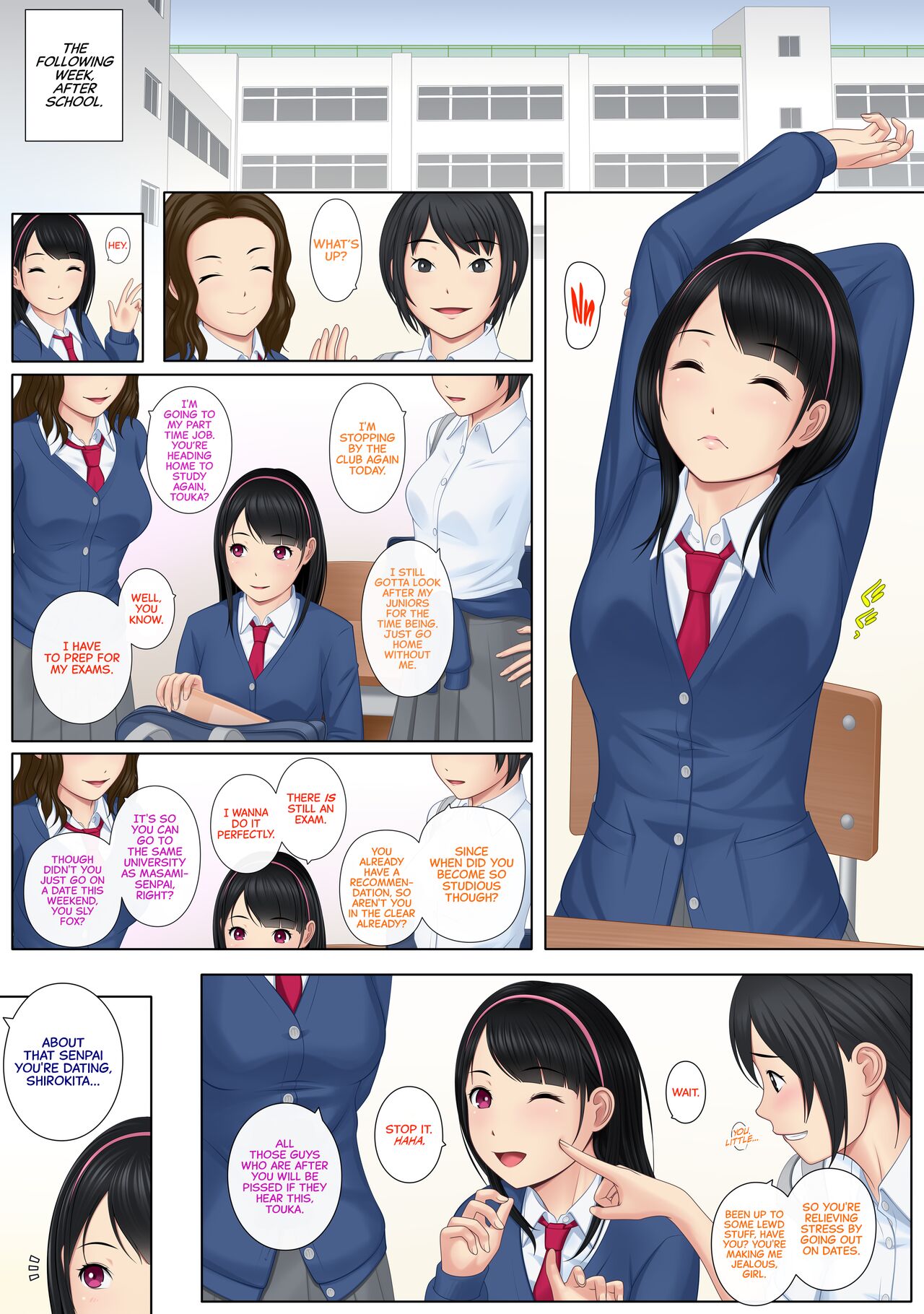 Kaikan ≠ Kareshi ~Kuchioshii Konna Yatsura ni Ikasarechau Nante~ | Pleasure ≠ Boyfriend ~I Can't Believe Guys As Annoying As These Are Making Me Cum~ page 6 full