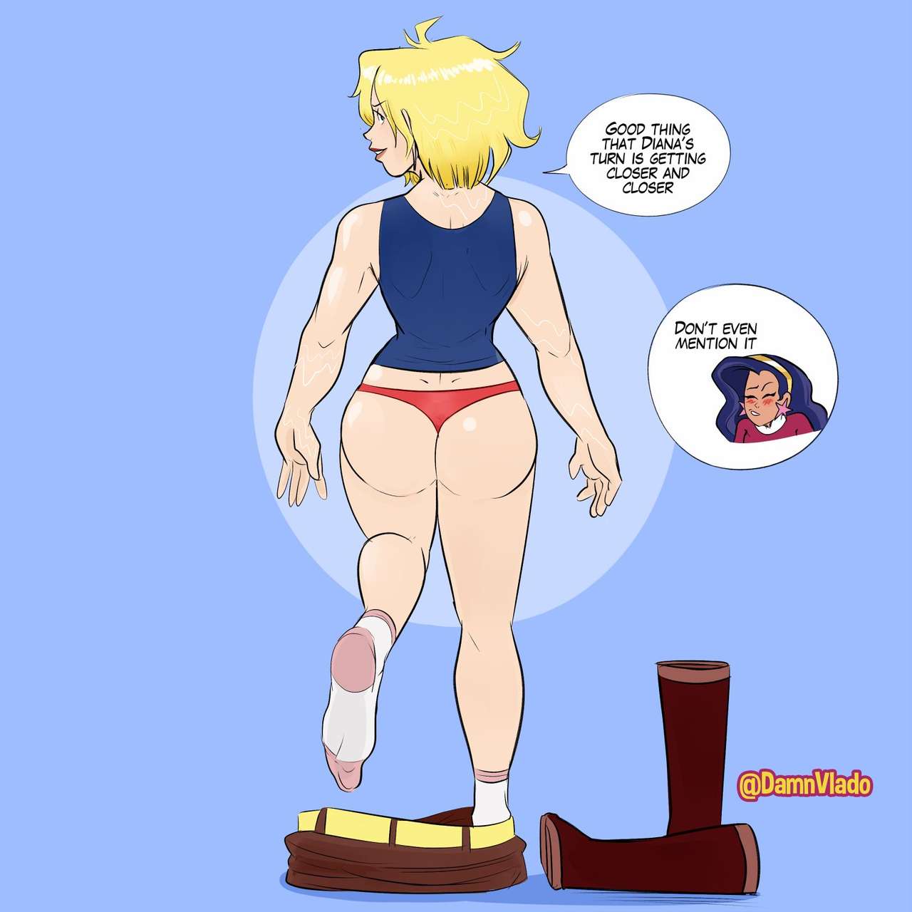 DC SuperHero Girls Stripgames page 10 full
