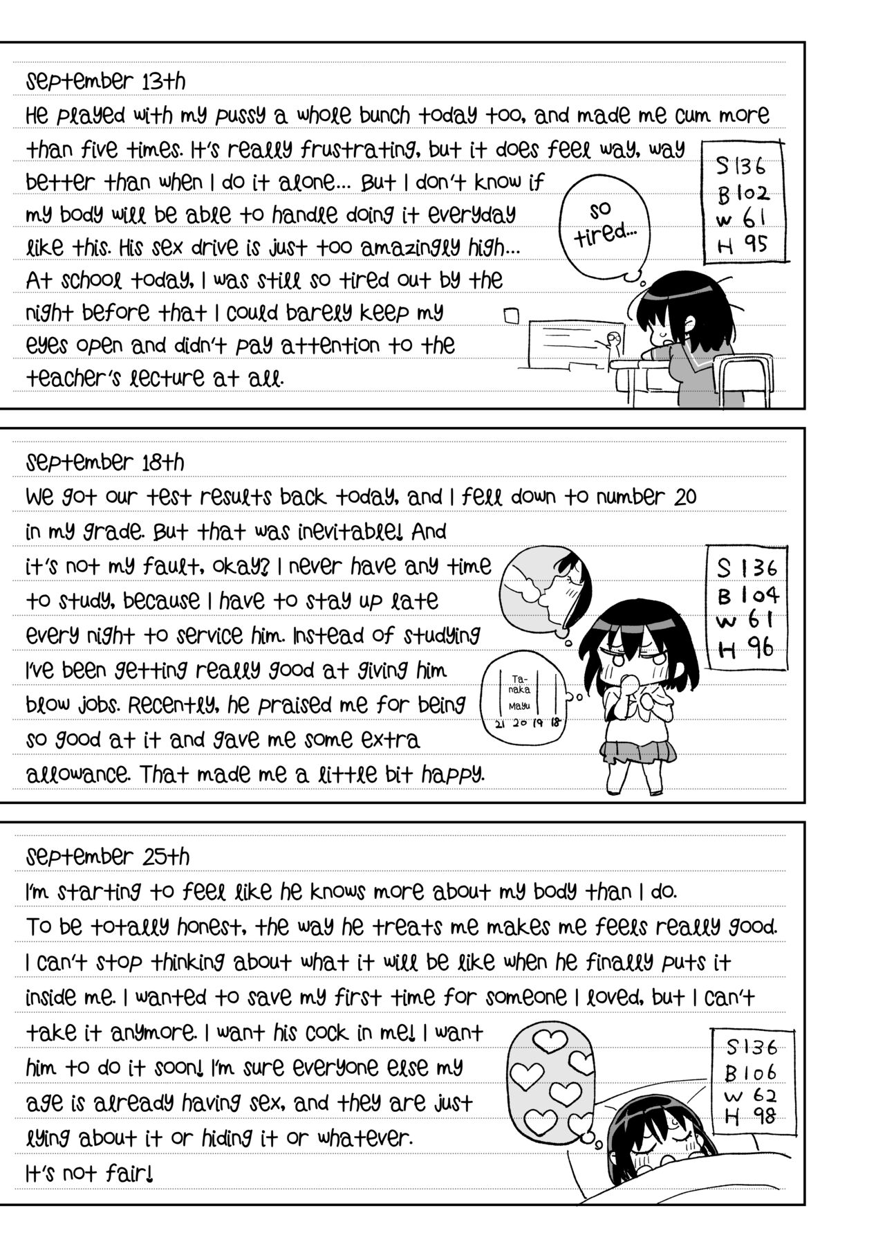11-gatsu 28-nichi Atarashii Papa no Mono ni Narimashita. | November 28th: As of today, I belong to my new daddy! page 12 full