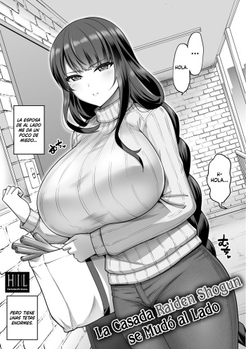 [Minamino Sazan] Kabe no Usui Apart no Rinshitsu ni Hitozuma Raiden Shogun ga Hikkoshite Kita | La Casada Raiden Shogun se Mudó al Lado (Genshin Impact) [Spanish] [HentaIsLife Scans] cover