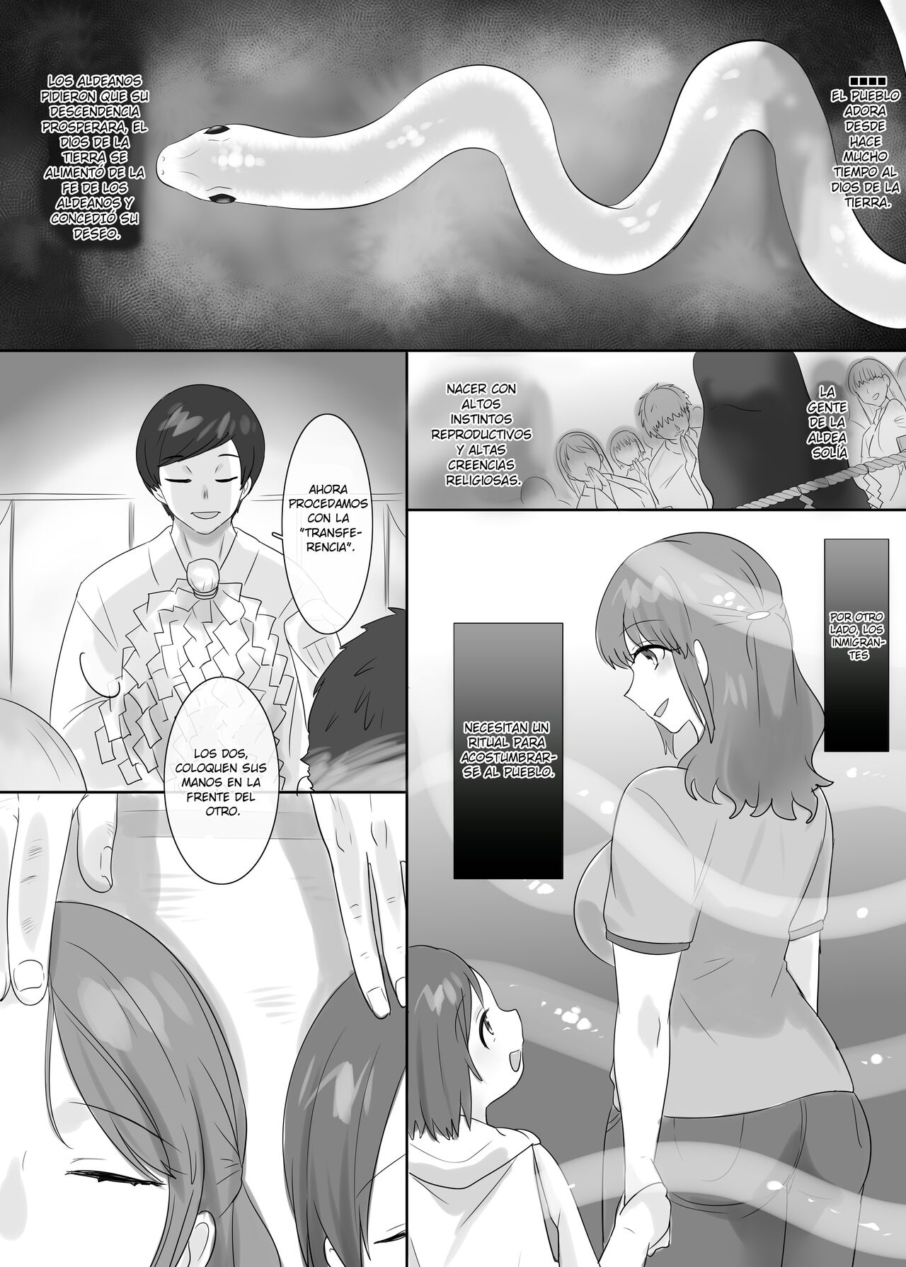■■■ Mura <Nyuuson no Gishiki> | Pueblo <Ritual de ingreso> page 5 full