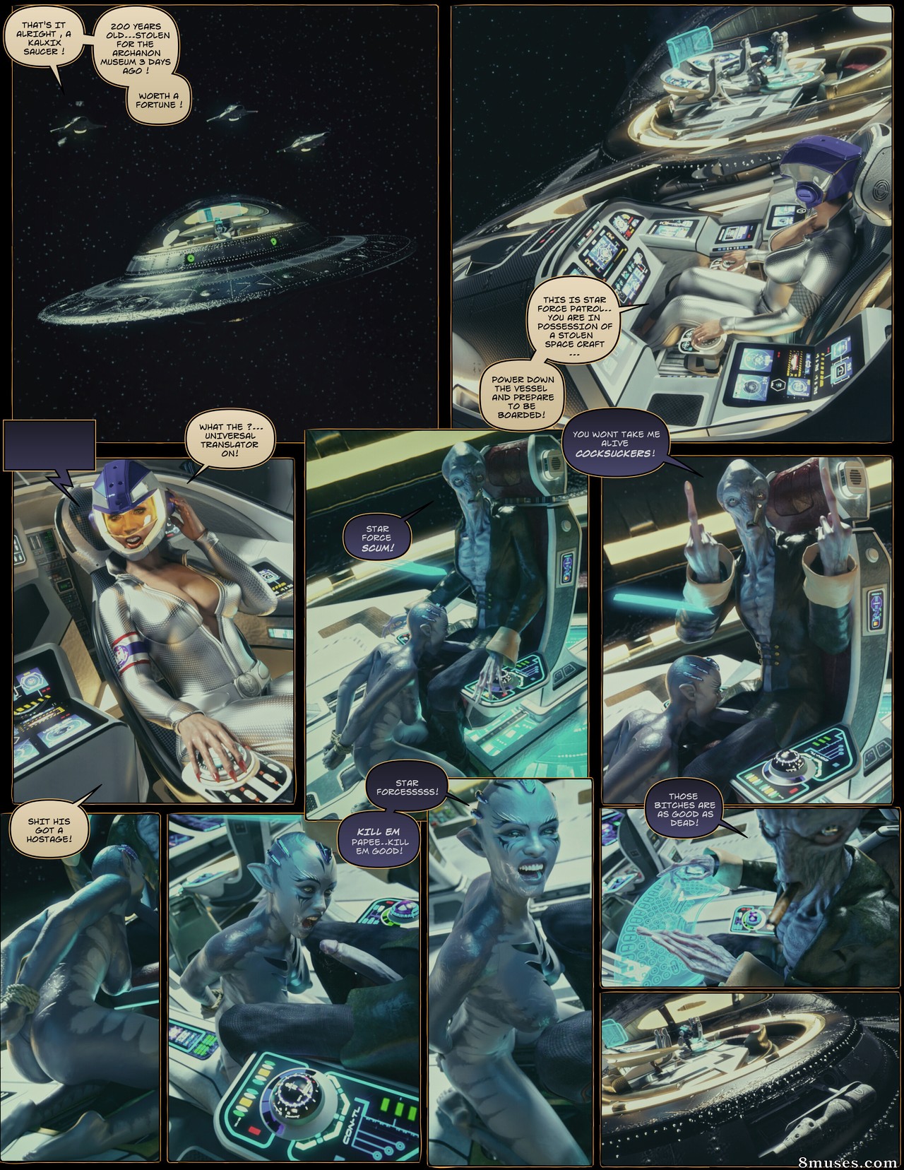 Marla Masters - Space Commander - Part 2 page 12 full