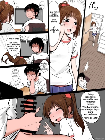 [mimamoriencyo] Imouto-chan ga Onii-chan no Chinko o Peropero suru dake no Manga desu. [Spanish] cover