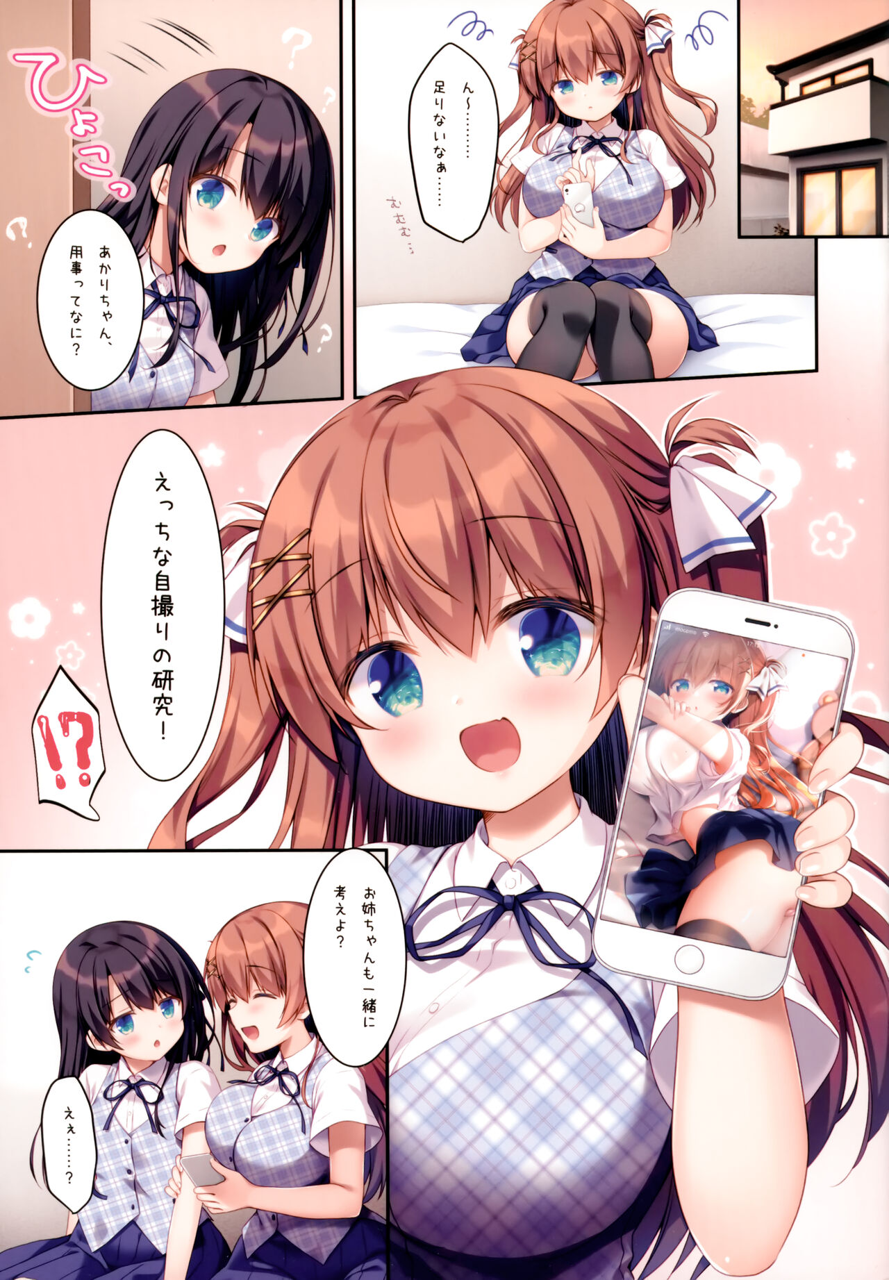 Futago Shimai no Mitashikata 2 ~Selfie Ecchi Hen~ page 4 full