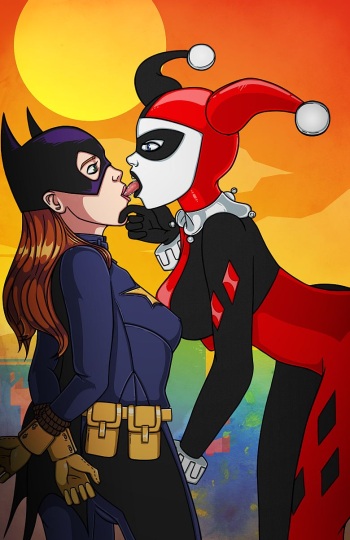 [Elmrtev] Harley's Tricks (Batman) cover