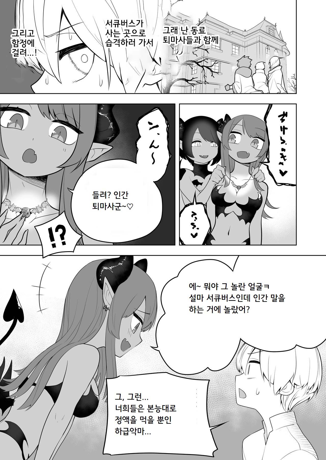 Taima no Sandatsusha ~Taimashi ga Karada mo Kioku mo Succubus ni Ubawareru Ohanashi~ | 퇴마의 강탈자 ～퇴마사가 신체도 기억도 서큐버스에게 빼앗기는 이야기～ page 3 full