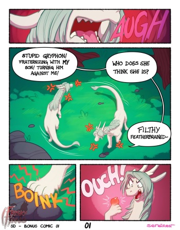 [Sefeiren] Frisky Ferals - Something Different Bonus Comic (Ongoing) cover
