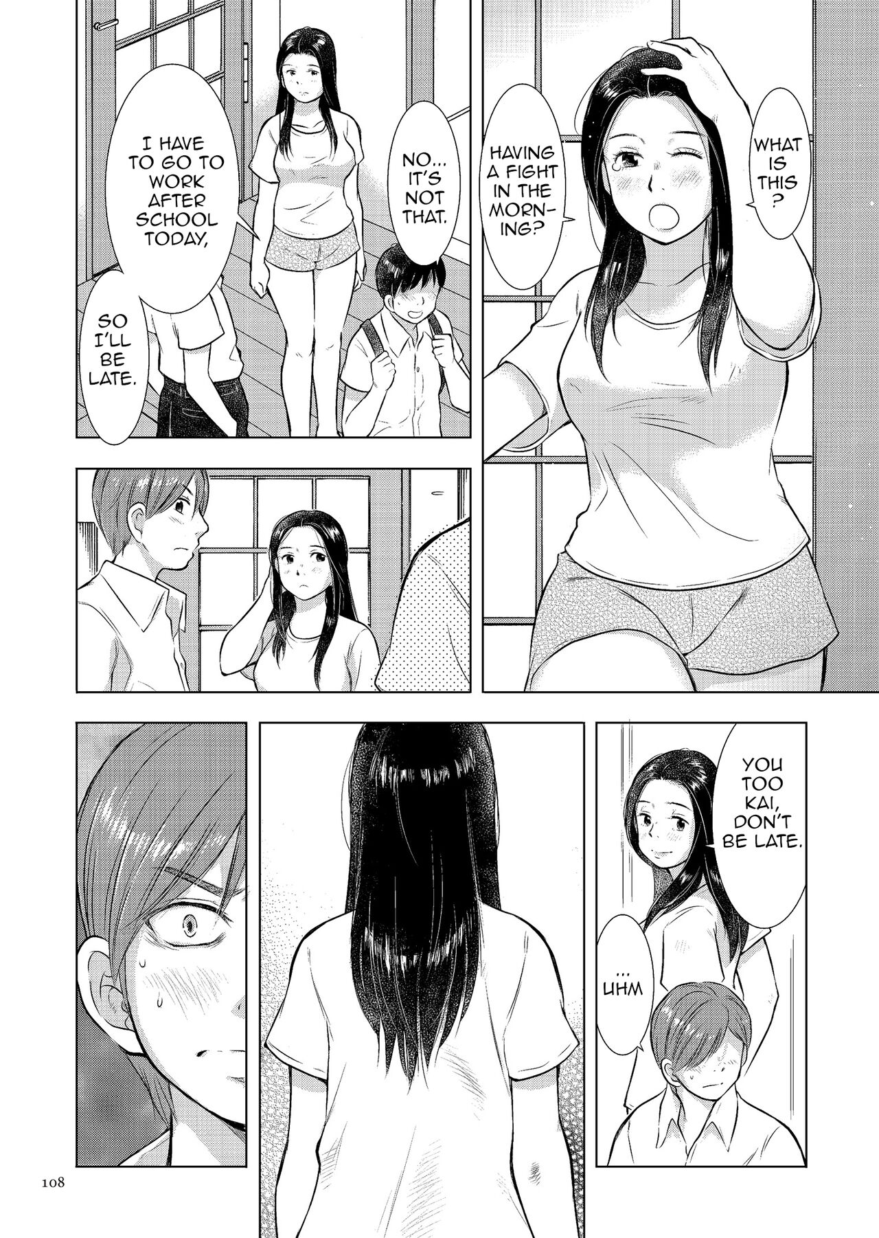 Boshi Soukan no Nikki ~Otousan ga Deteitte Kara~ | Mother Son Incest Diary ~Because Father Left~ page 8 full