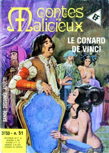 [Leone Frollo] Contes Malicieux #51 : Le conard de Vinci [French] cover