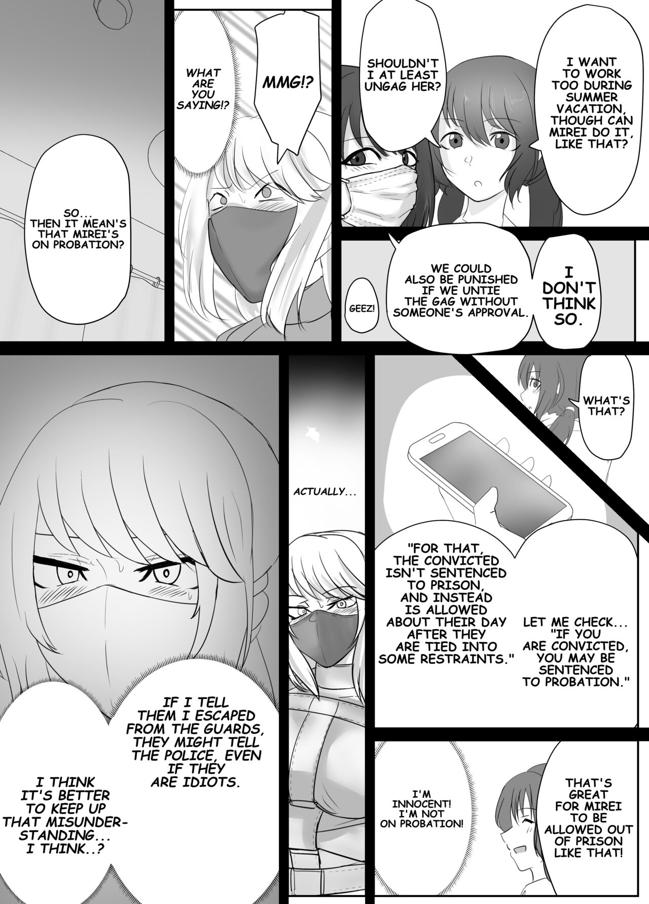 DELINQUENT GIRL ON THE RUN! 2 page 5 full