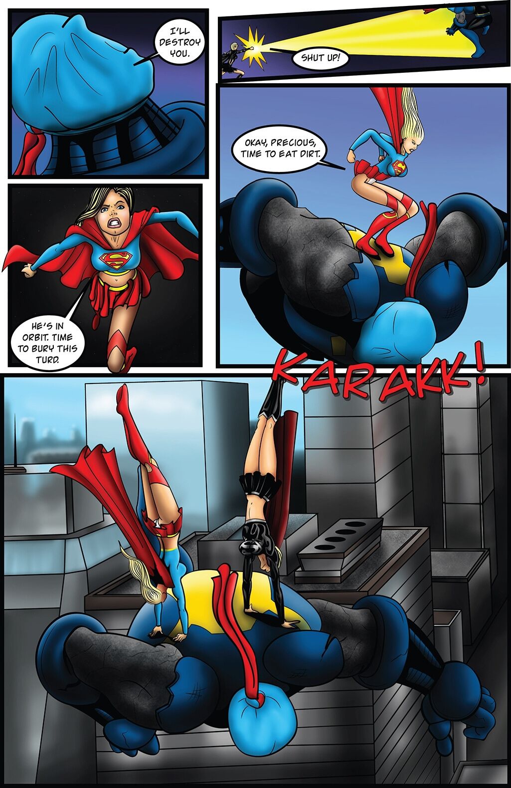 Supergirl: Issue #11 - Countdown to Extinction Part 4 Finale page 12 full