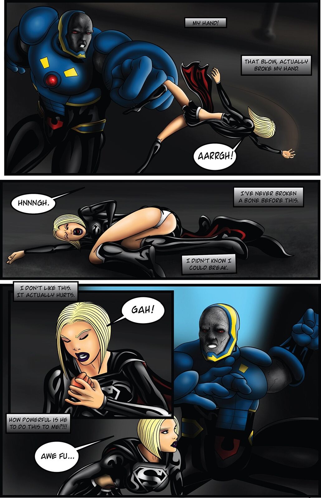 Supergirl: Issue #11 - Countdown to Extinction Part 4 Finale page 7 full