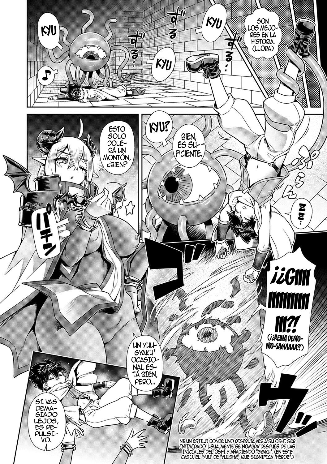 Oshi X Demon Lord!! | ¡¡Oshi X Reina Demonio!! page 4 full