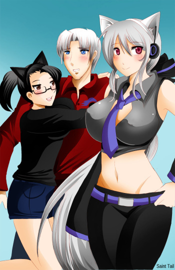 [SaintxTail] Haku Comic cover