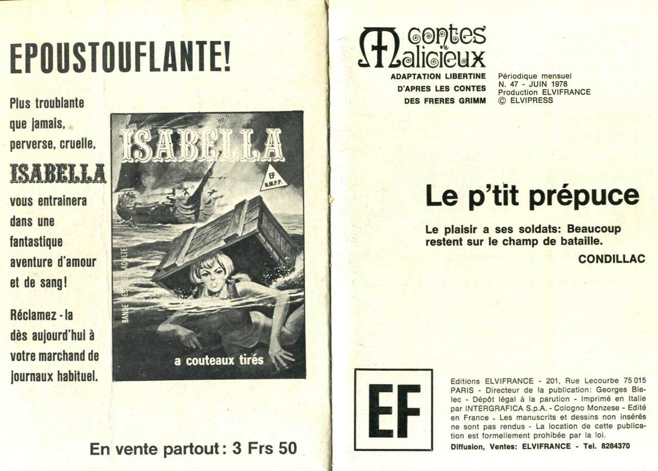 PFA - Contes Malicieux #47 Le p'tit prépuce page 2 full
