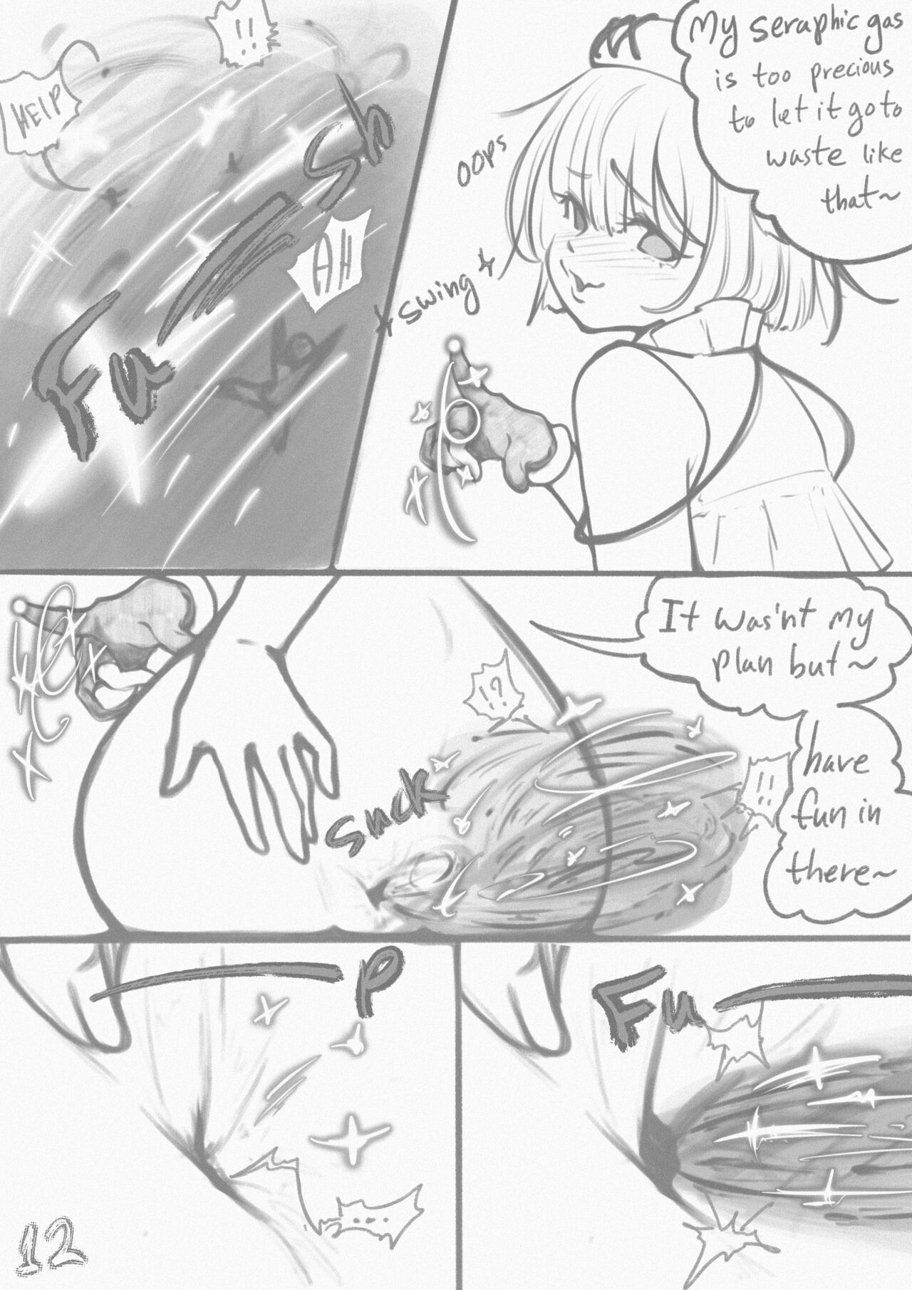 Nazuna’s First Slav- Subscriber! page 12 full