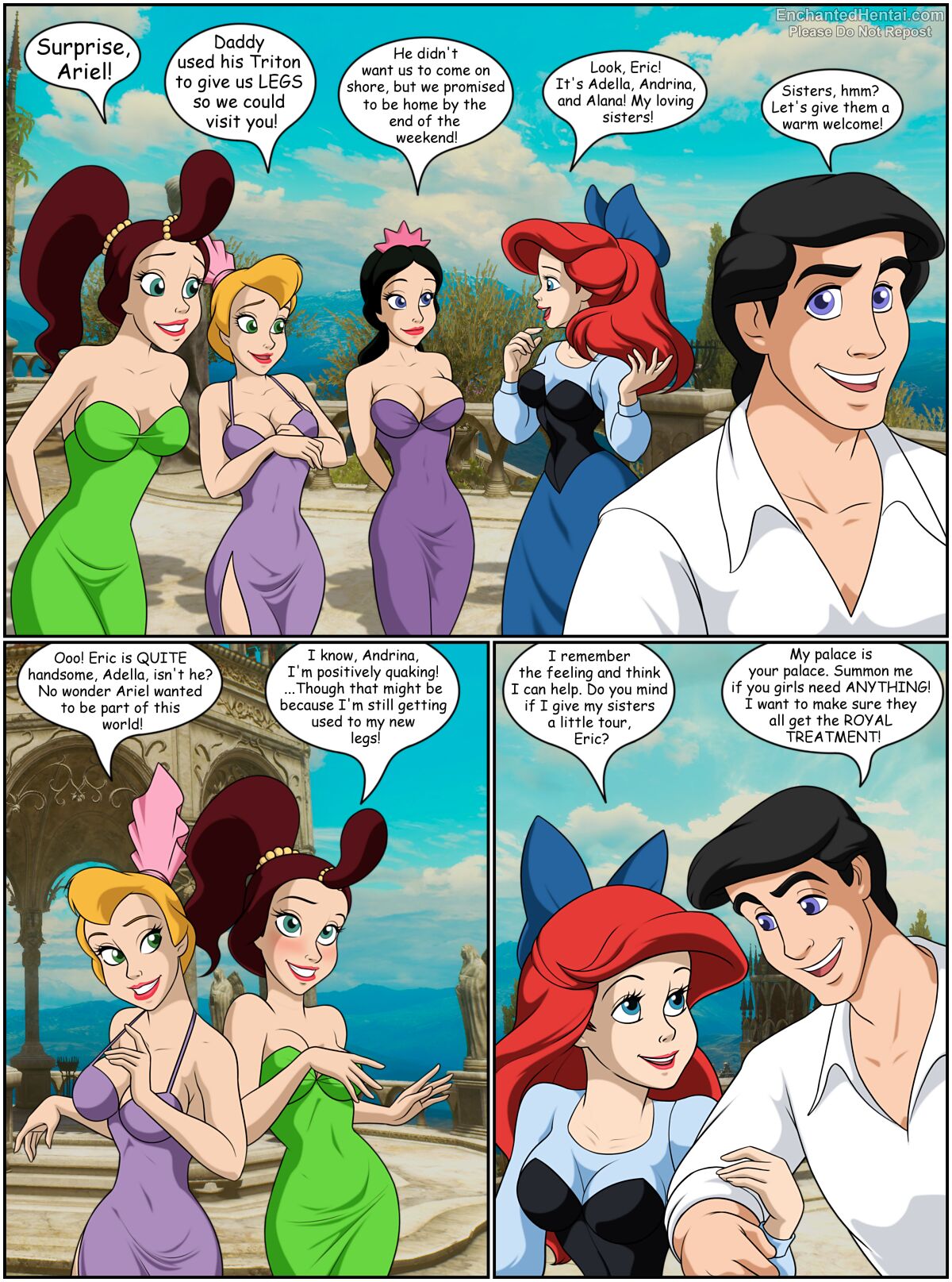 Ariel & Her Sisters page 2 full