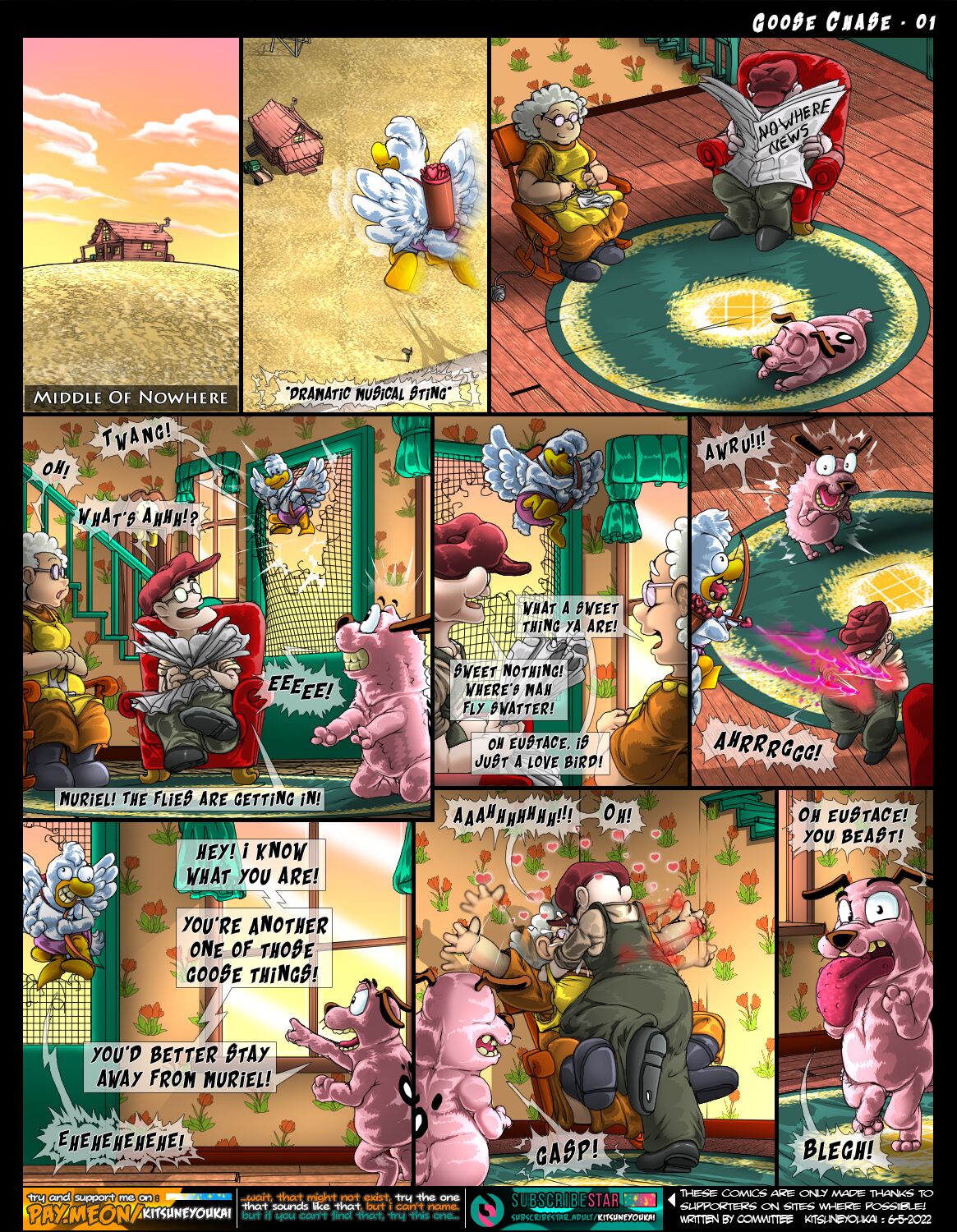 Goose Chase page 1 full