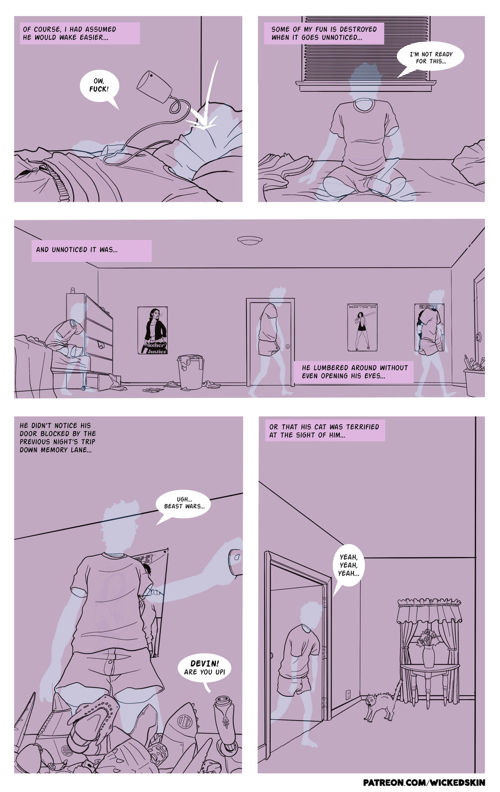 Wicked Skin: Issue 3 page 2 full