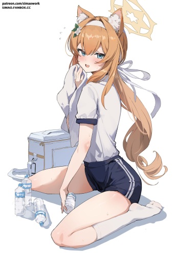 [Simao] Mari Massage Hen (Blue Archive) cover