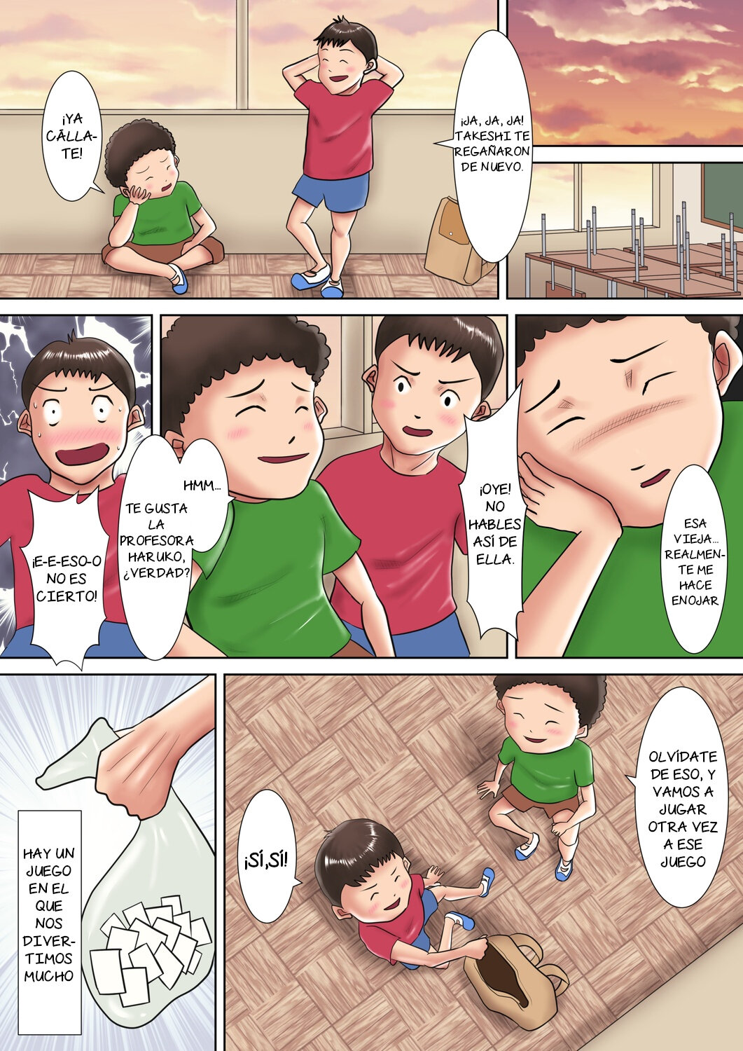 Hitozuma Kyoushi no Batsu Game ~Oshiego ni Shihai Sareta Kanashiki M-jo~ page 4 full