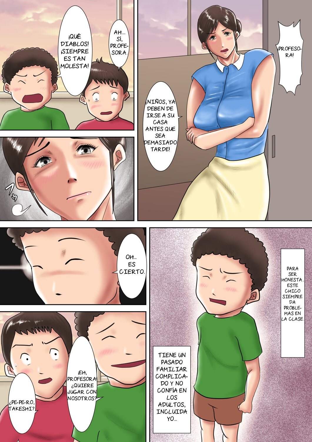 Hitozuma Kyoushi no Batsu Game ~Oshiego ni Shihai Sareta Kanashiki M-jo~ page 6 full
