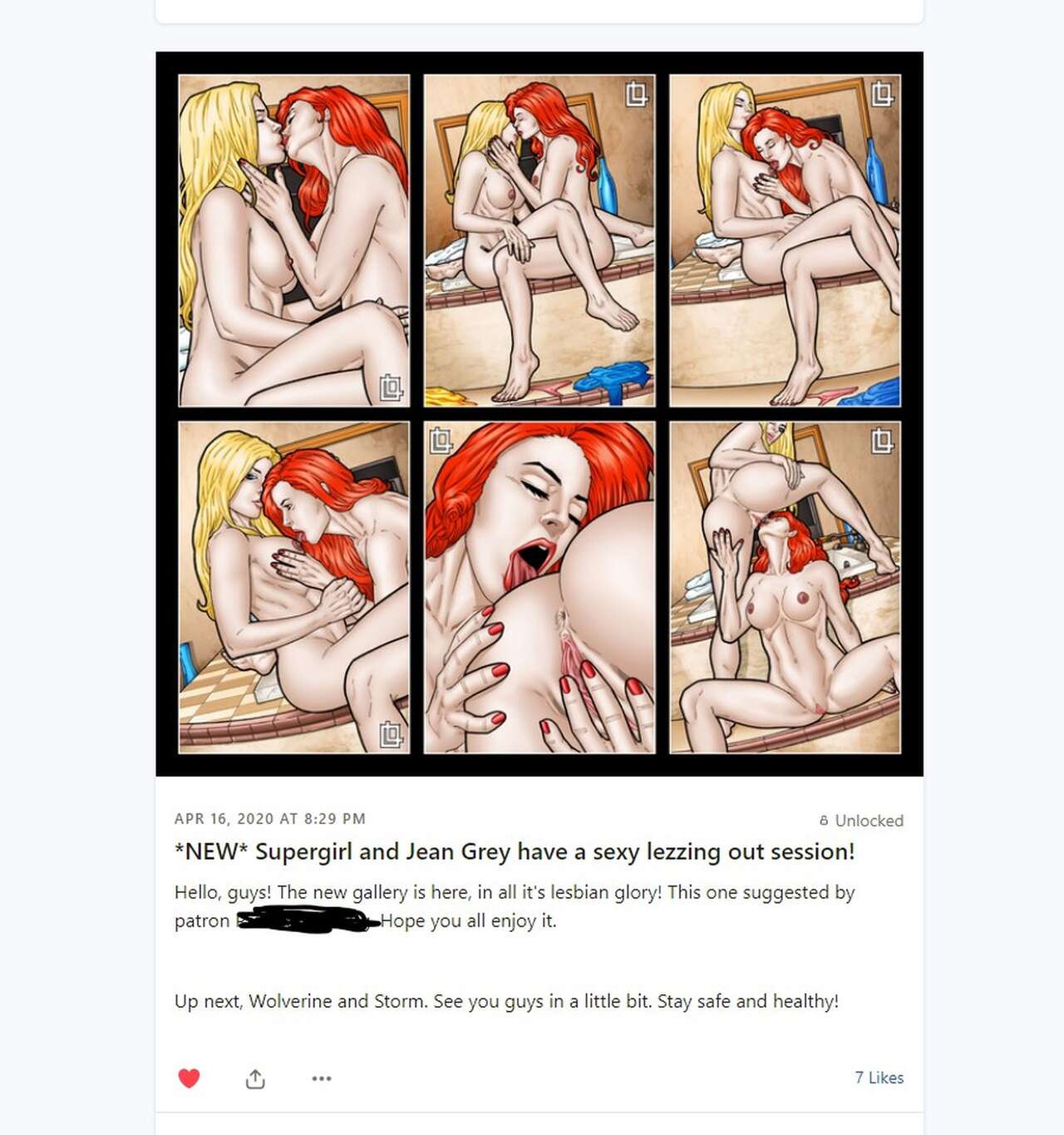 Jean Grey and Supergirl Reference and Proof that is Jean and Kara Zor El page 3 full