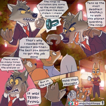 [Macha Three] Bad Guys X Zootopia: Rings of Occlusion [Ongoing] cover