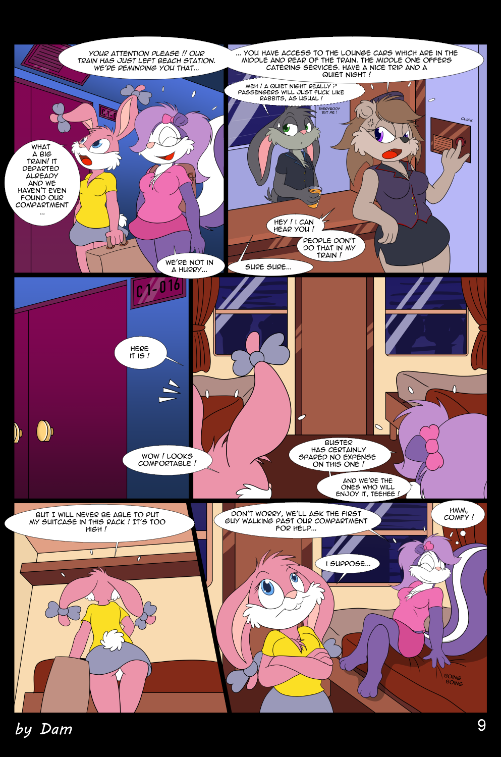 Toons on a train page 9 full