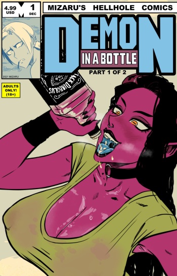 [Mizaru-Sketch] Demon in a Bottle (part 1 of 2) [English] cover