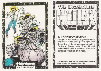 Incredible Hulk - Comic Images (1991) cover