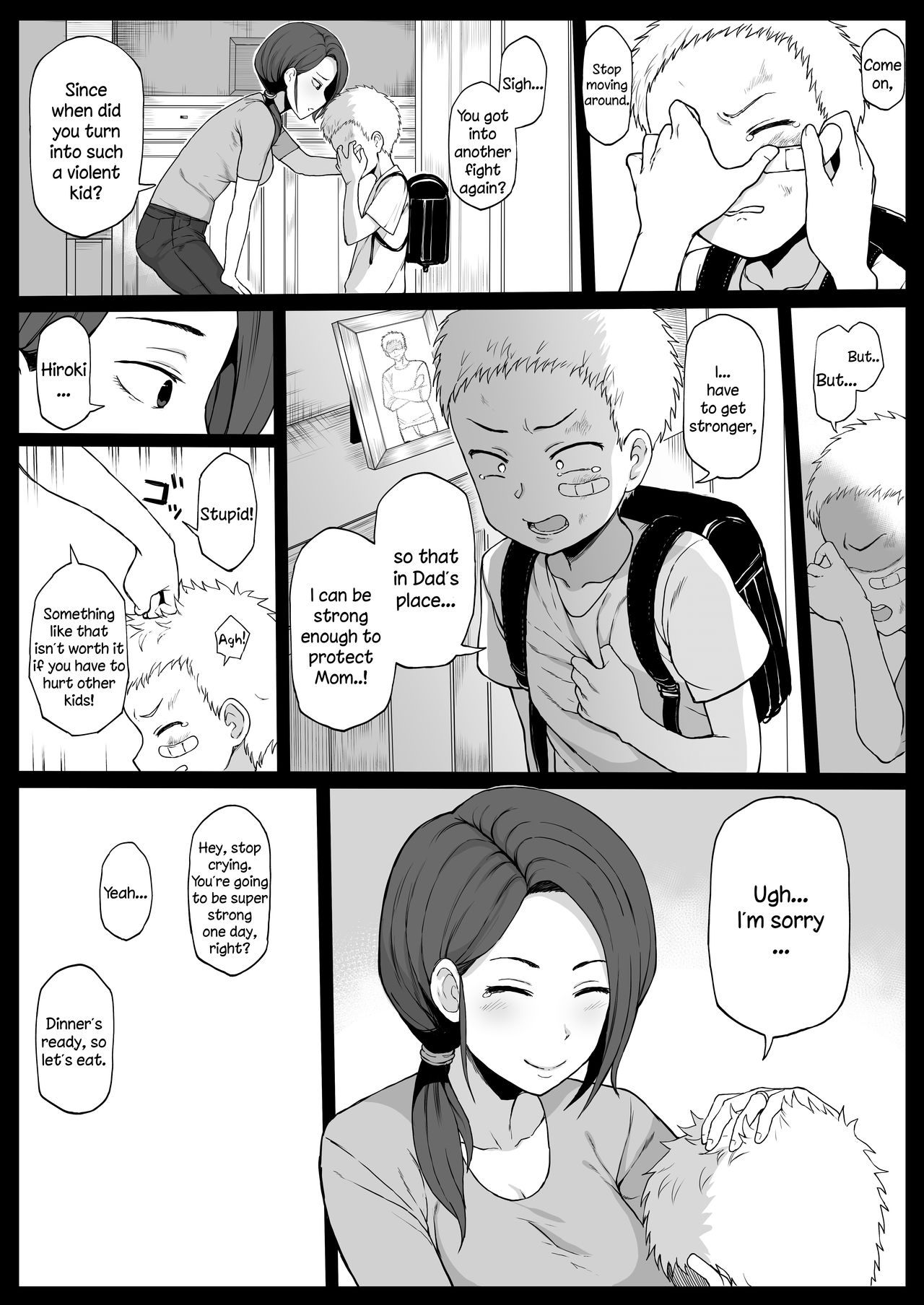 Kokujin no Tenkousei NTR ru Chapters 1-6 part 1 Plus Bonus chapter: Stolen Mother’s Breasts page 11 full