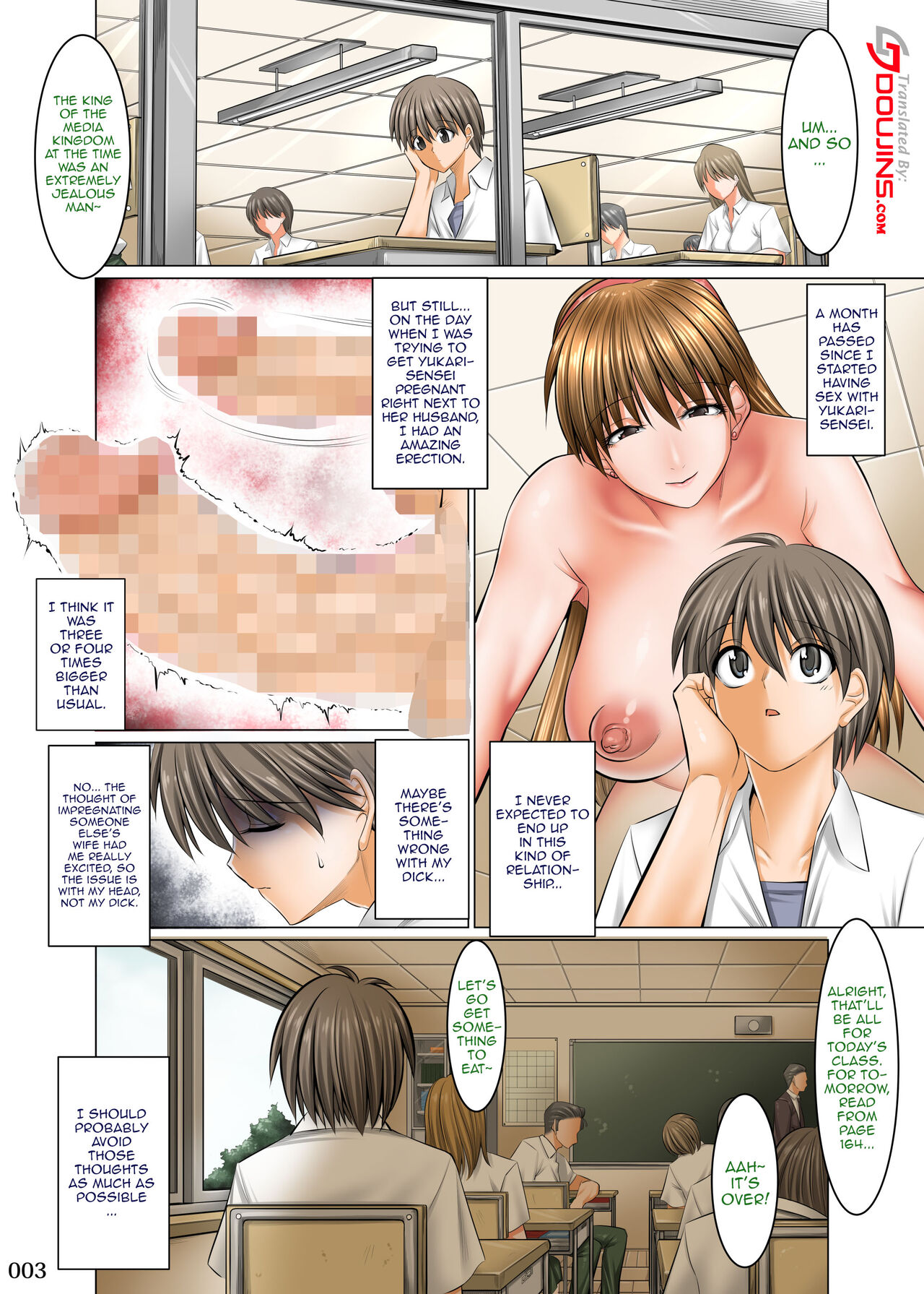 Boku Igai Inpo no Sekai 2 Taiiku Kyoushi Hen | A World Where All Men But Me Are Impotent 2 - P.E. Teacher Edition page 2 full